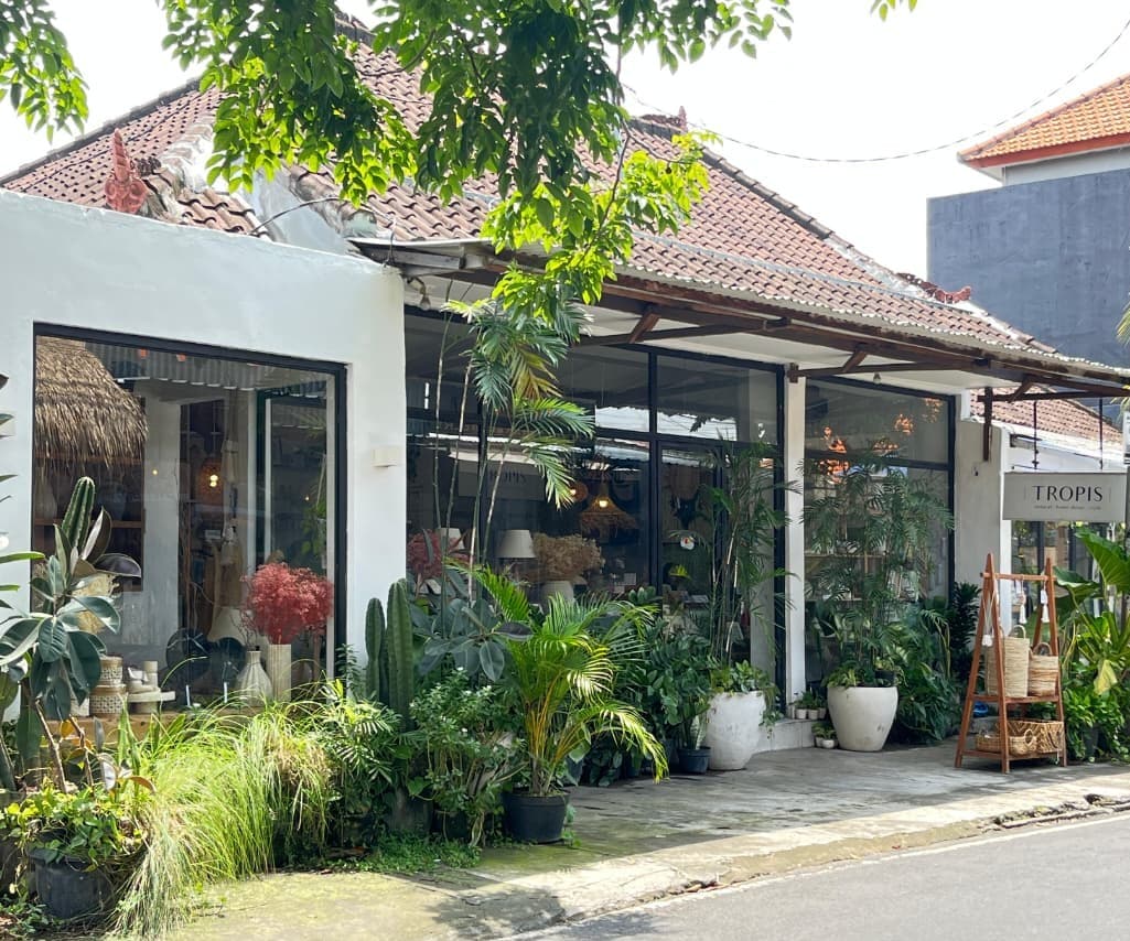 Tropis Canggu store front — Jalan Padang Linjong, Canggu Bali