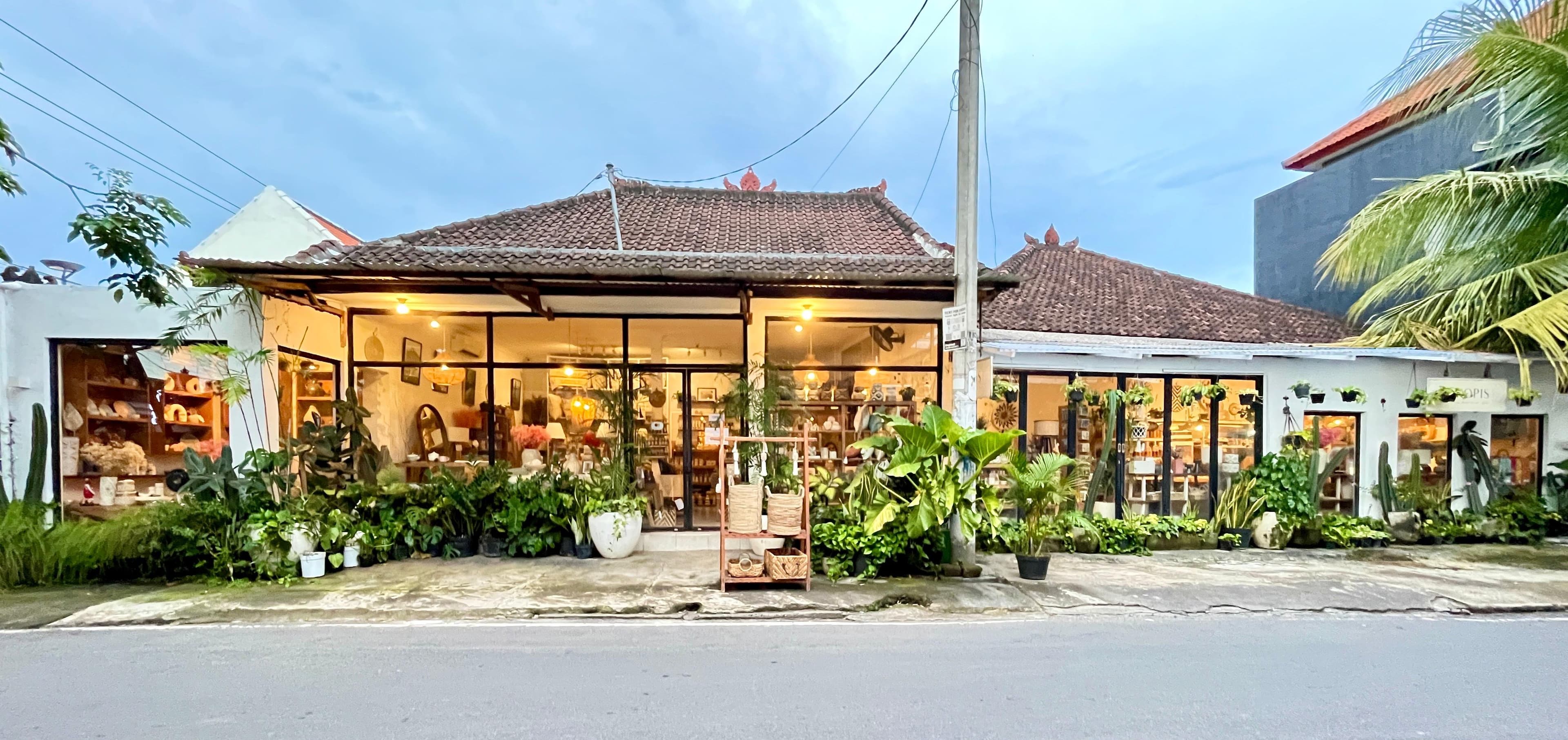 Tropis Canggu store front entrance, Canggu Bali